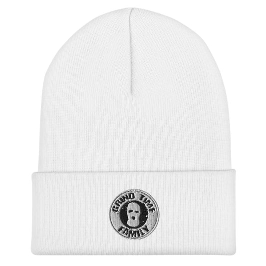 GTF whitemask Cuffed Beanie